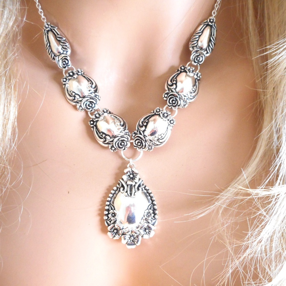 Naturally Beautiful Spoon Replica Necklace Pendant